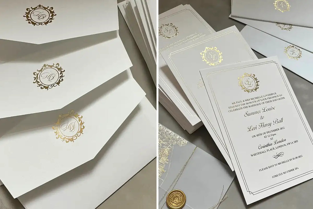 The Corinthia London, in gold foil