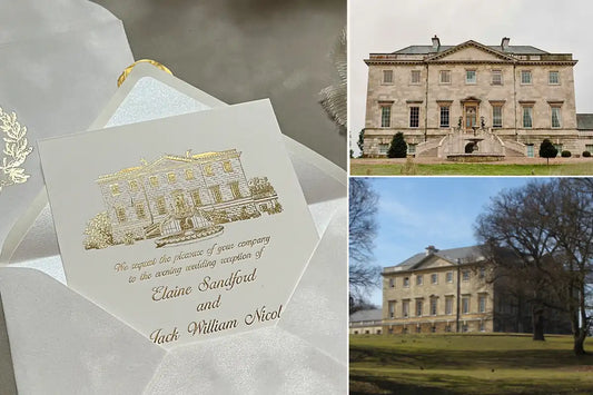 A Georgian Mansion, Pressed in Gold