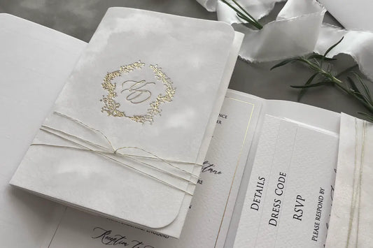 The Best Pocketfold Wedding Invitations